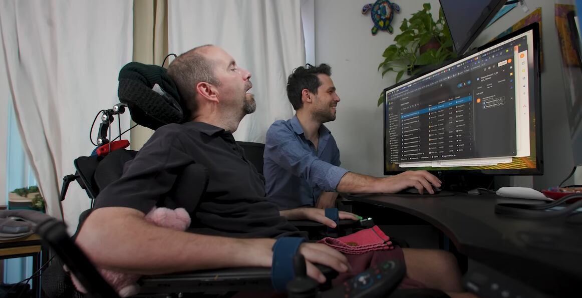 Un paciente con ELA logró “hablar” gracias a un sistema que interpreta su pensamiento.