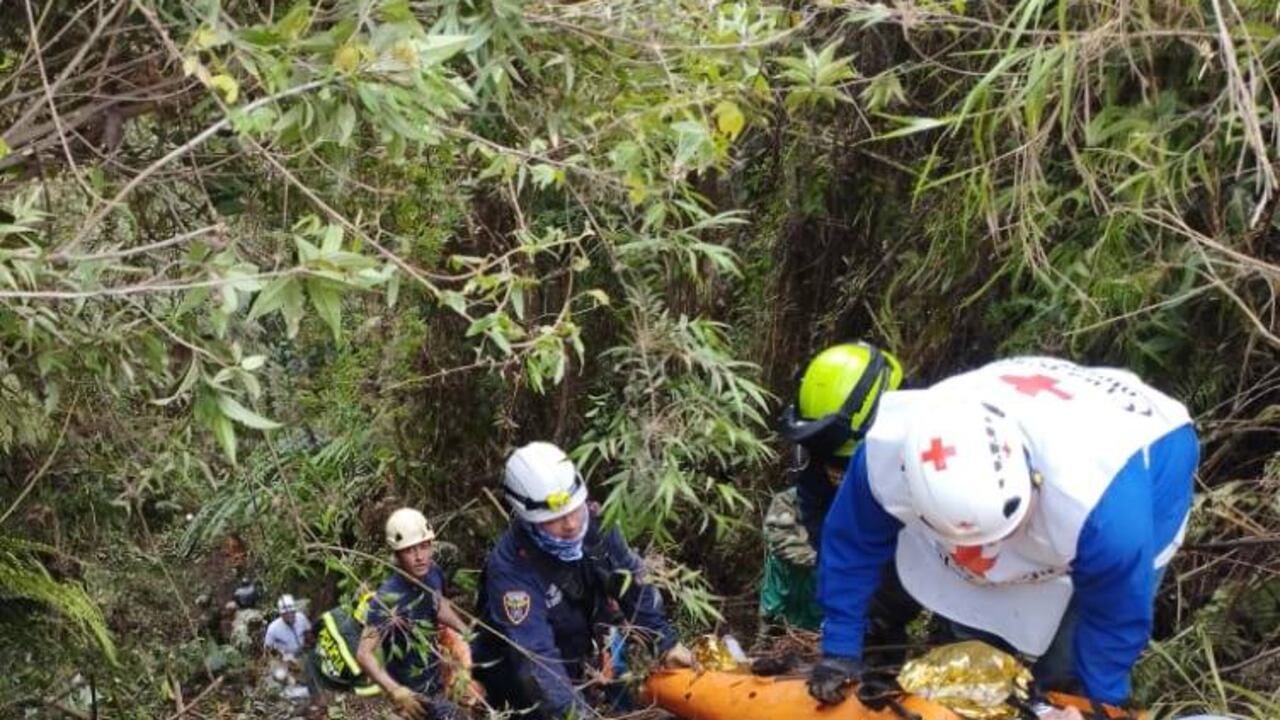 El conductor estaba dando reversa cuando ocurrió la emergencia.