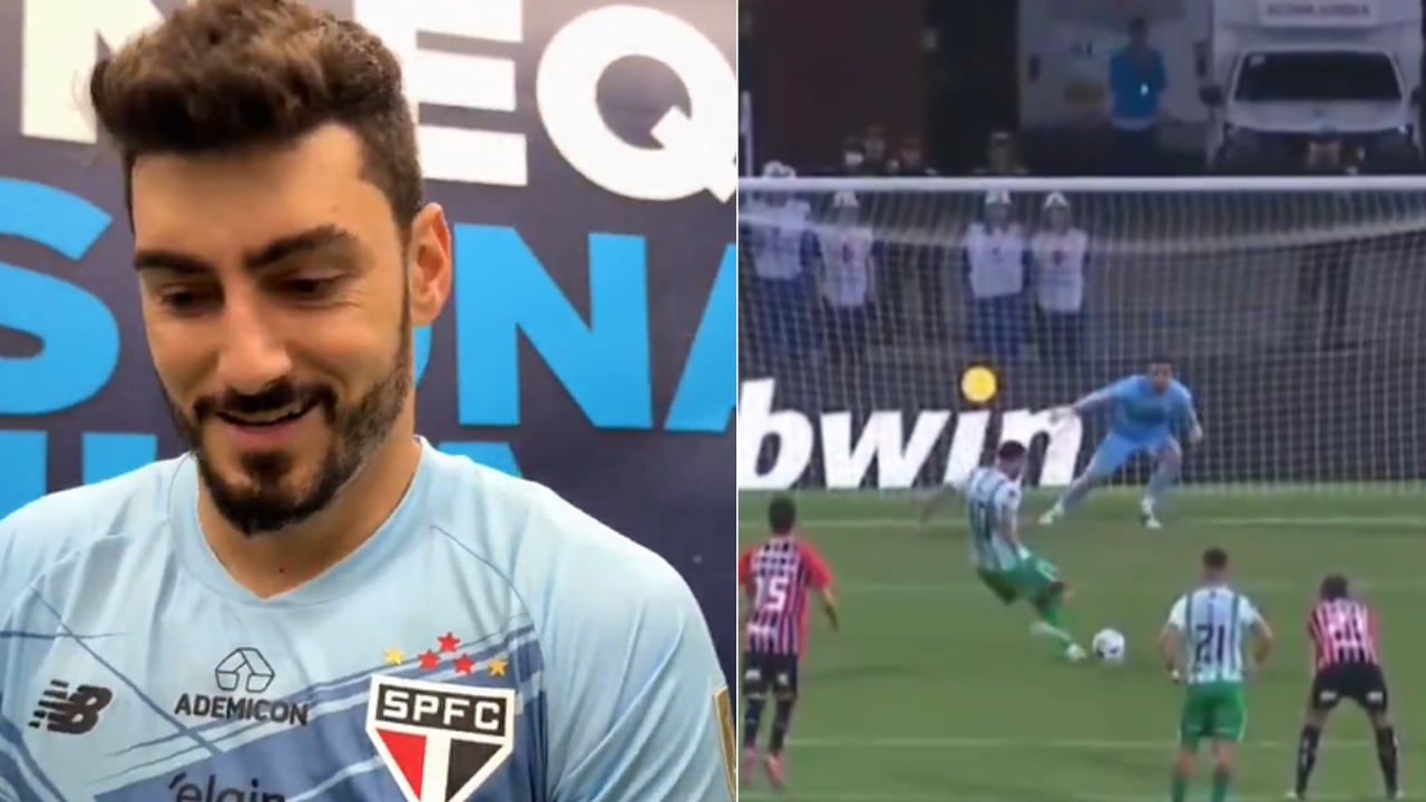 Rafael, arquero titular de Sao Paulo