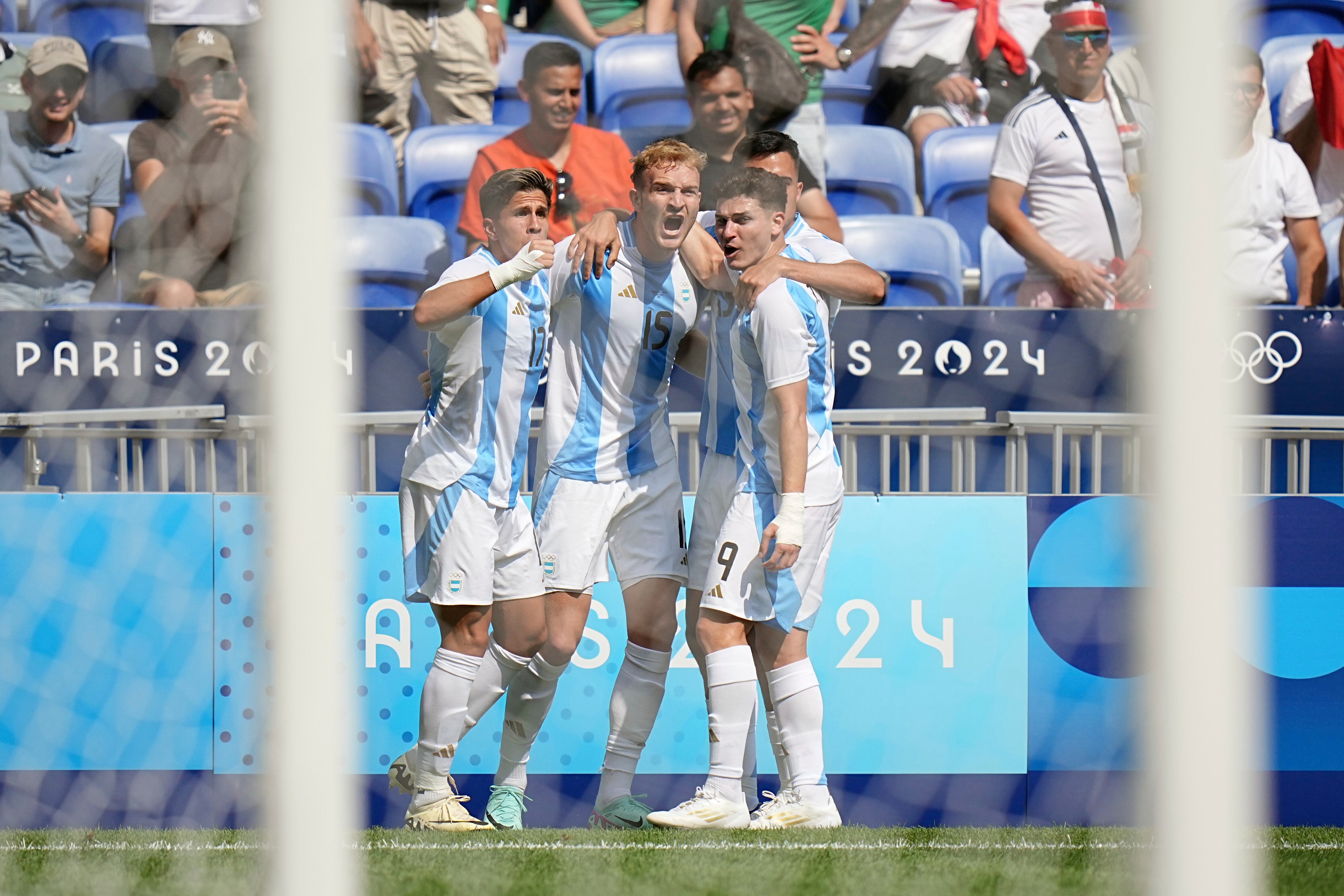 Argentina derrotó a Irak en la segunda fecha del torneo olímpico de fútbol masculino