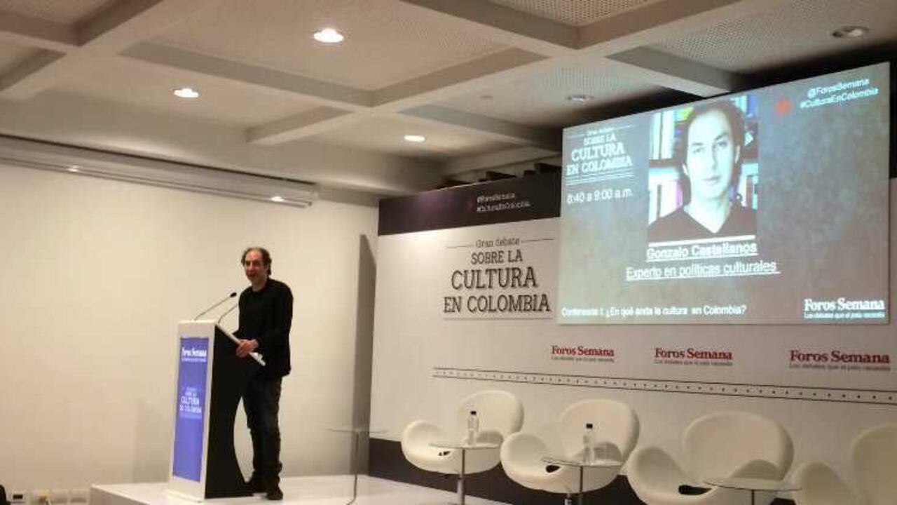 El gestor de políticas culturales Gonzalo Castellanos, quien dijo el comentario que da título a esta nota.