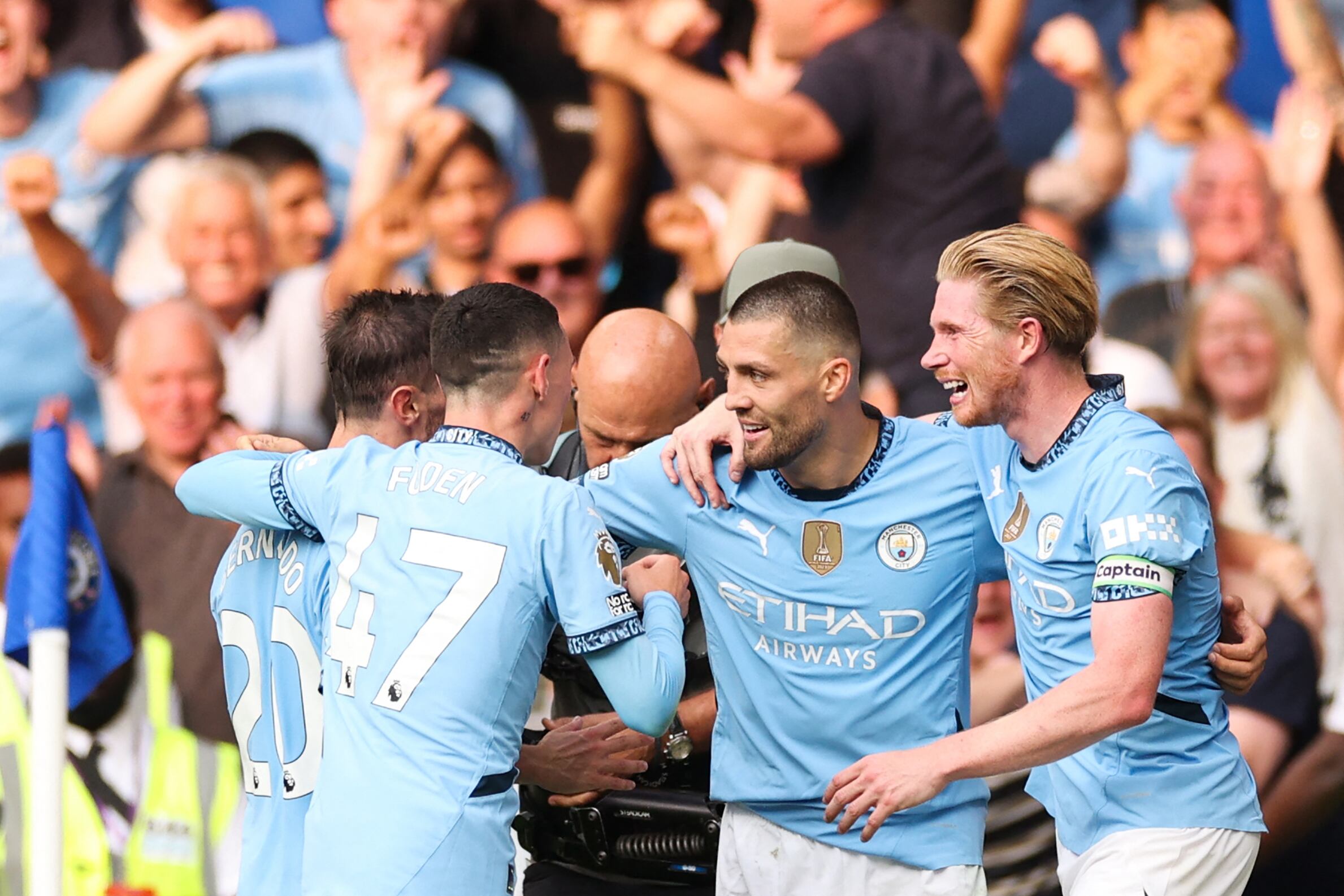 Manchester City venció al Chelsea.