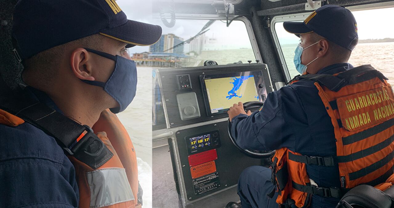 Los guardacostas pueden pasar semanas, incluso meses sin ver a sus familias. Algunos han optado por llevarlas a vivir en el puerto, a pesar de los problemas de seguridad existentes allí.