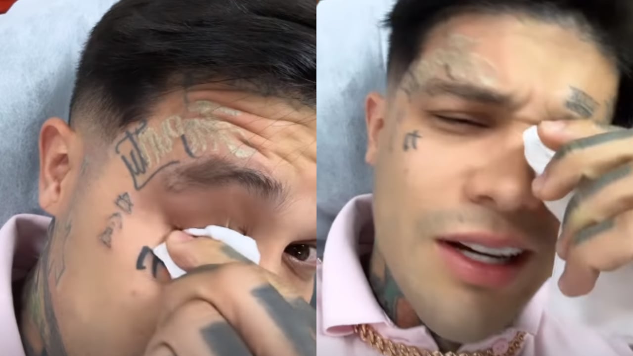 Yéferson Cossio solo conservará uno de los tatuajes que actualmente tiene en su rostro.