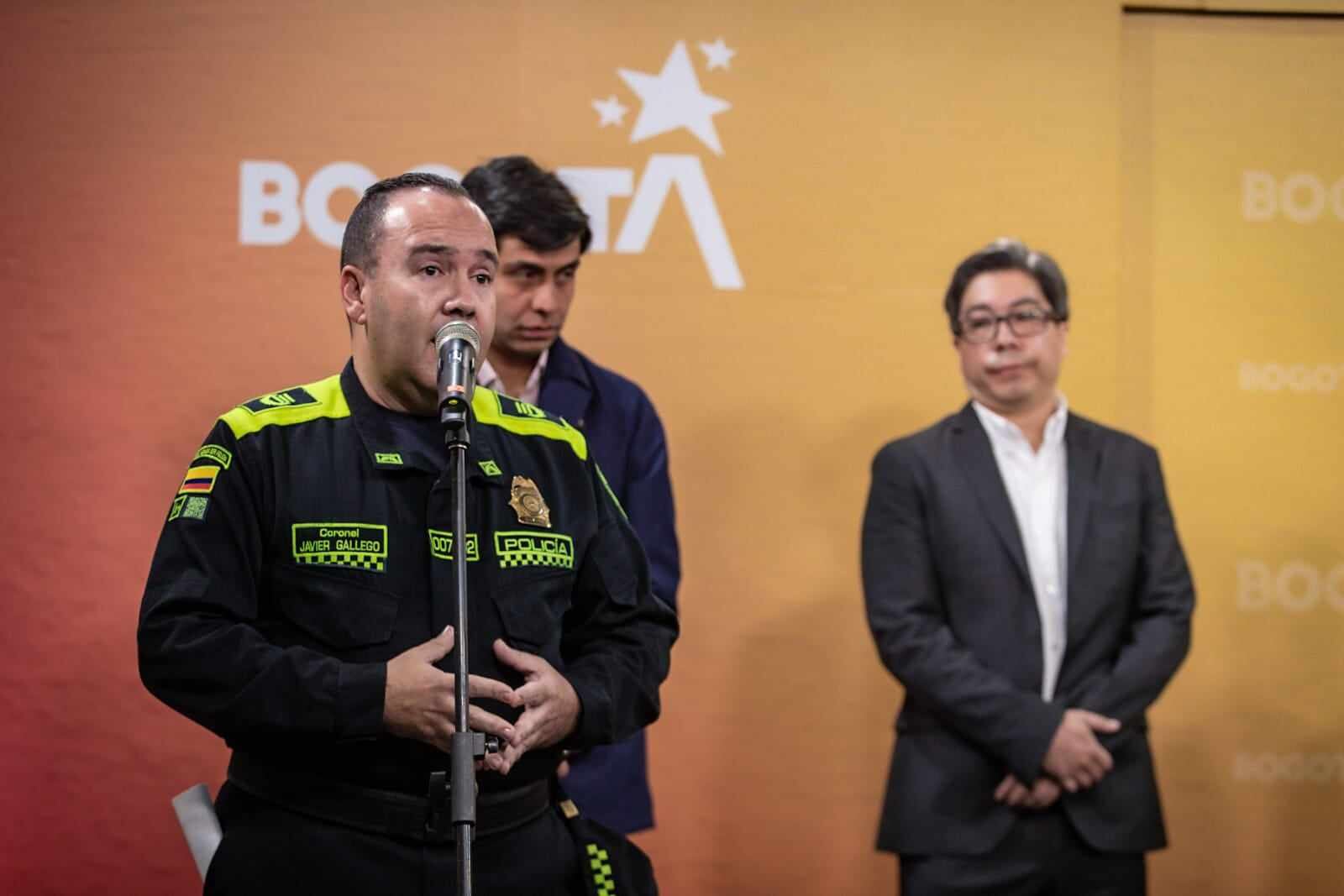 La Policía Metropolitana de Bogotá liderará los operativos en la ciudad. Coronel Javier Gallego.