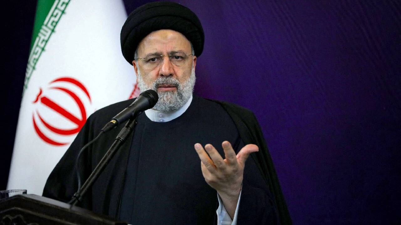 El presidente iraní, Ebrahim Raisi.