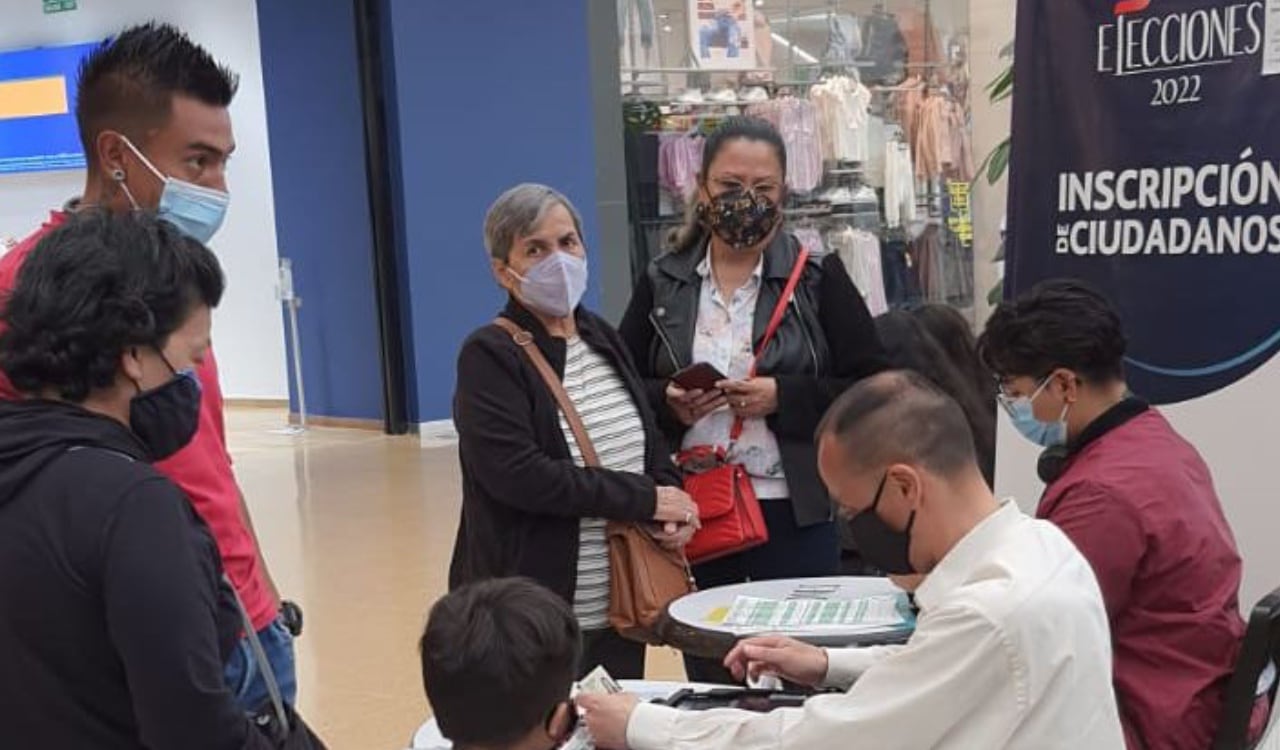 Los ciudadanos utilizaron de manera masiva las plataformas digitales para hacer la inscripción