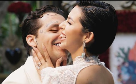 Ángela Aguilar y Cristian Nodal se casaron en una boda secreta el pasado 24 de julio.