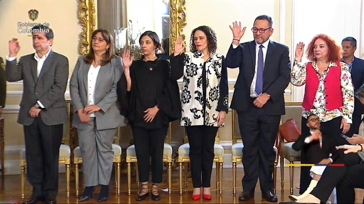 Posesión nuevos ministros en la Casa de Nariño