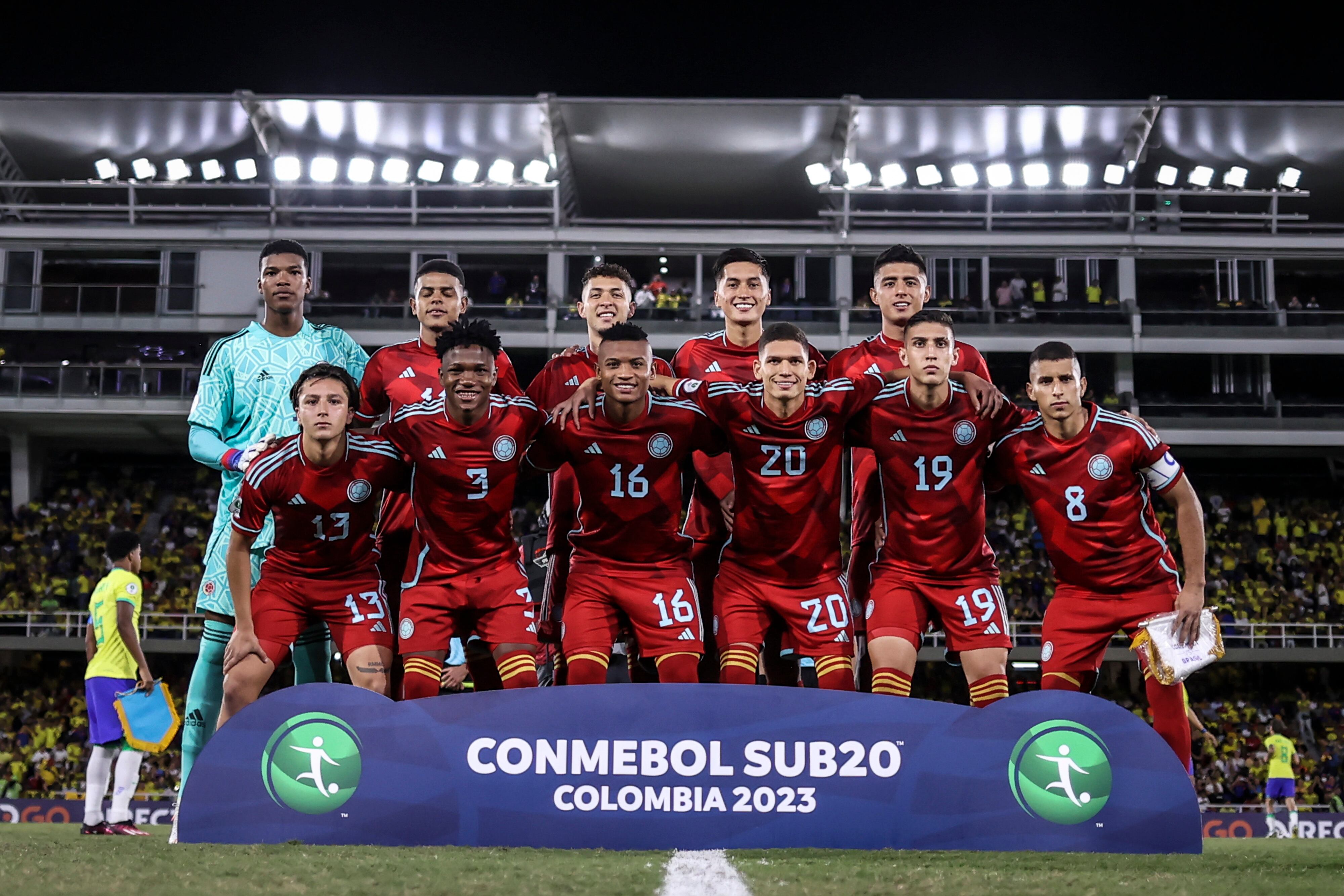 Nómina de la Selección Colombia Sub-20 para la Fecha 3 del Sudamericano.