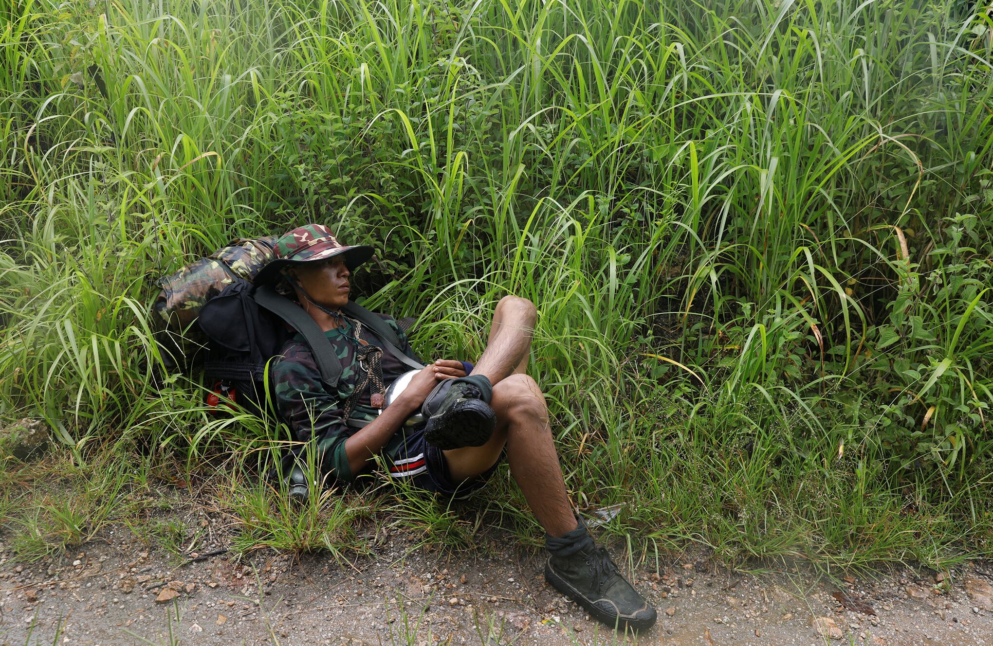 En la jungla de Myanmar