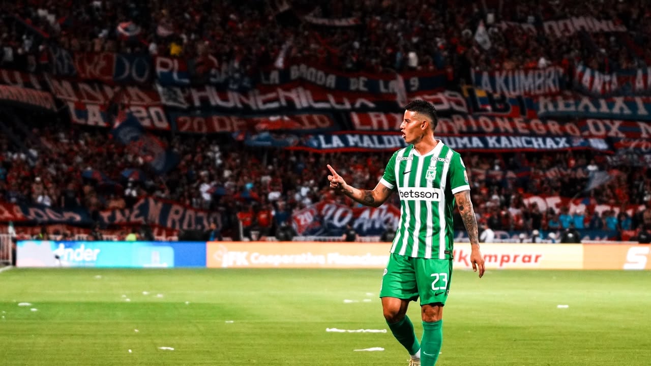 James Rodríguez en la Copa Betplay