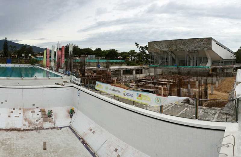 Escenario (Unidad Deportiva calle 42): Piscinas. Valor pagado: $2.897.370.045. Porcentaje de avance: 100%