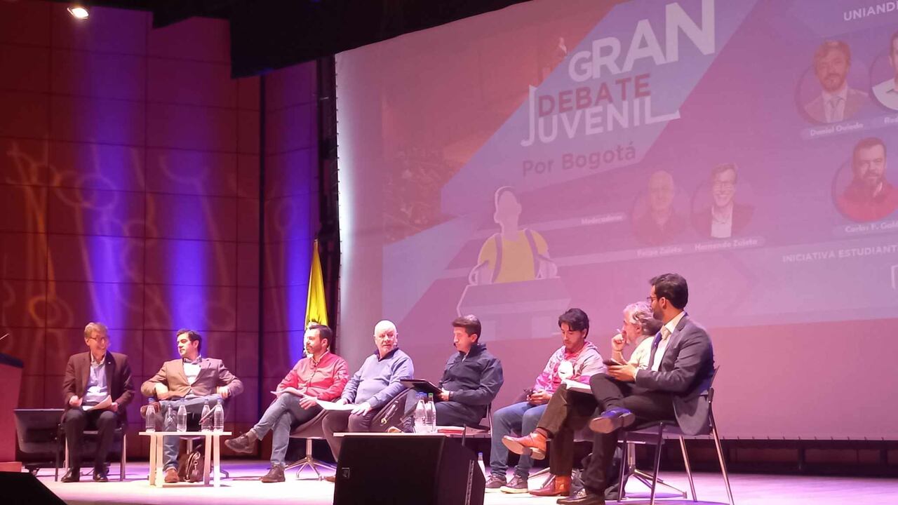 Gran debate juvenil de la Universidad de Los Andes con candidatos a la Alcaldía de Bogotá