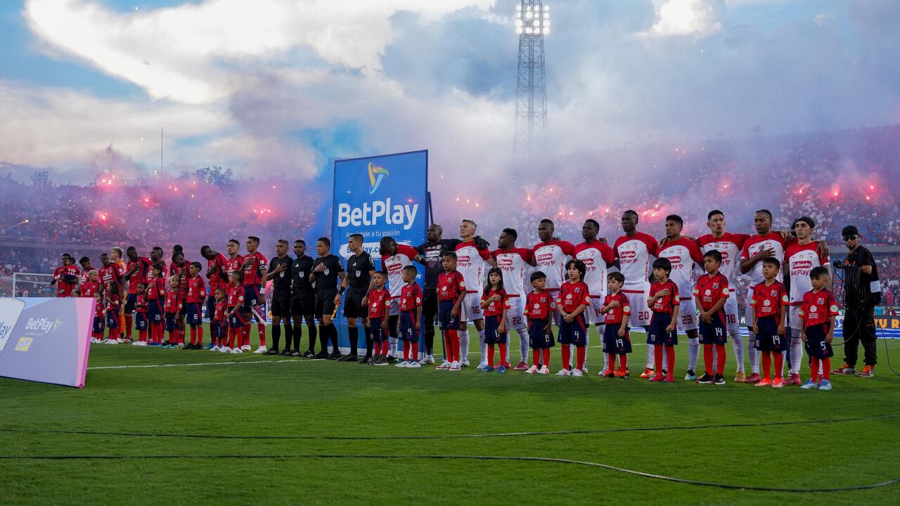 Medellín vs. Santa Fe, final de la Liga Betplay 2025-I.