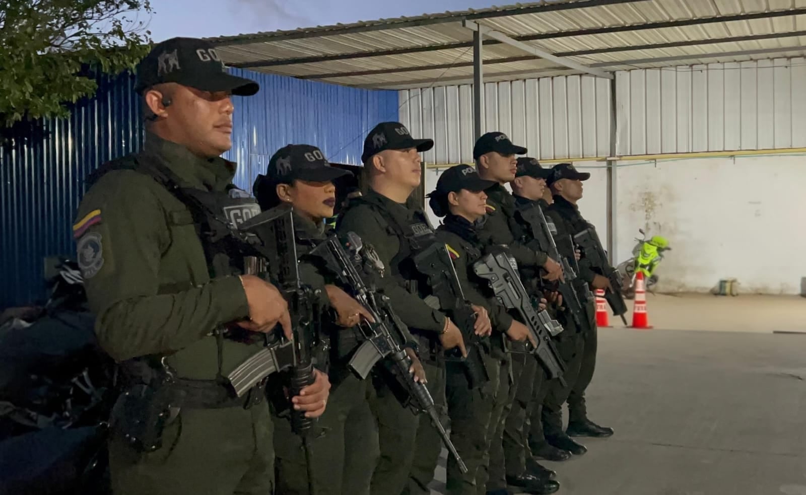 Operativos de la Policía de Barranquilla.