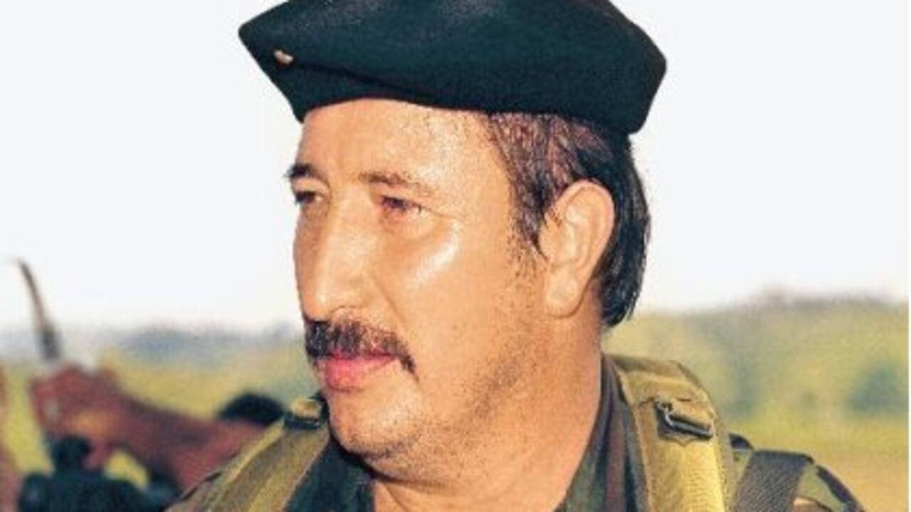 Jorge Briceño Suárez, alias "Mono Jojoy", hablando en un video recuperado por las Fuerzas Militares en un operativo militar. (Foto: AP)