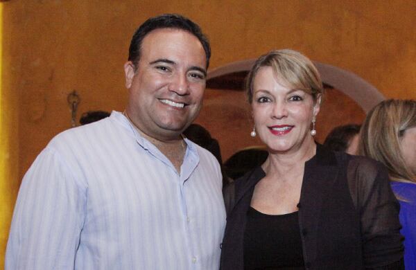 Luis Guillermo Plata y María Emma Mejía.