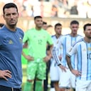 Lionel Scaloni luego de haber perdido la final del Mundial 2026 con Argentina.
