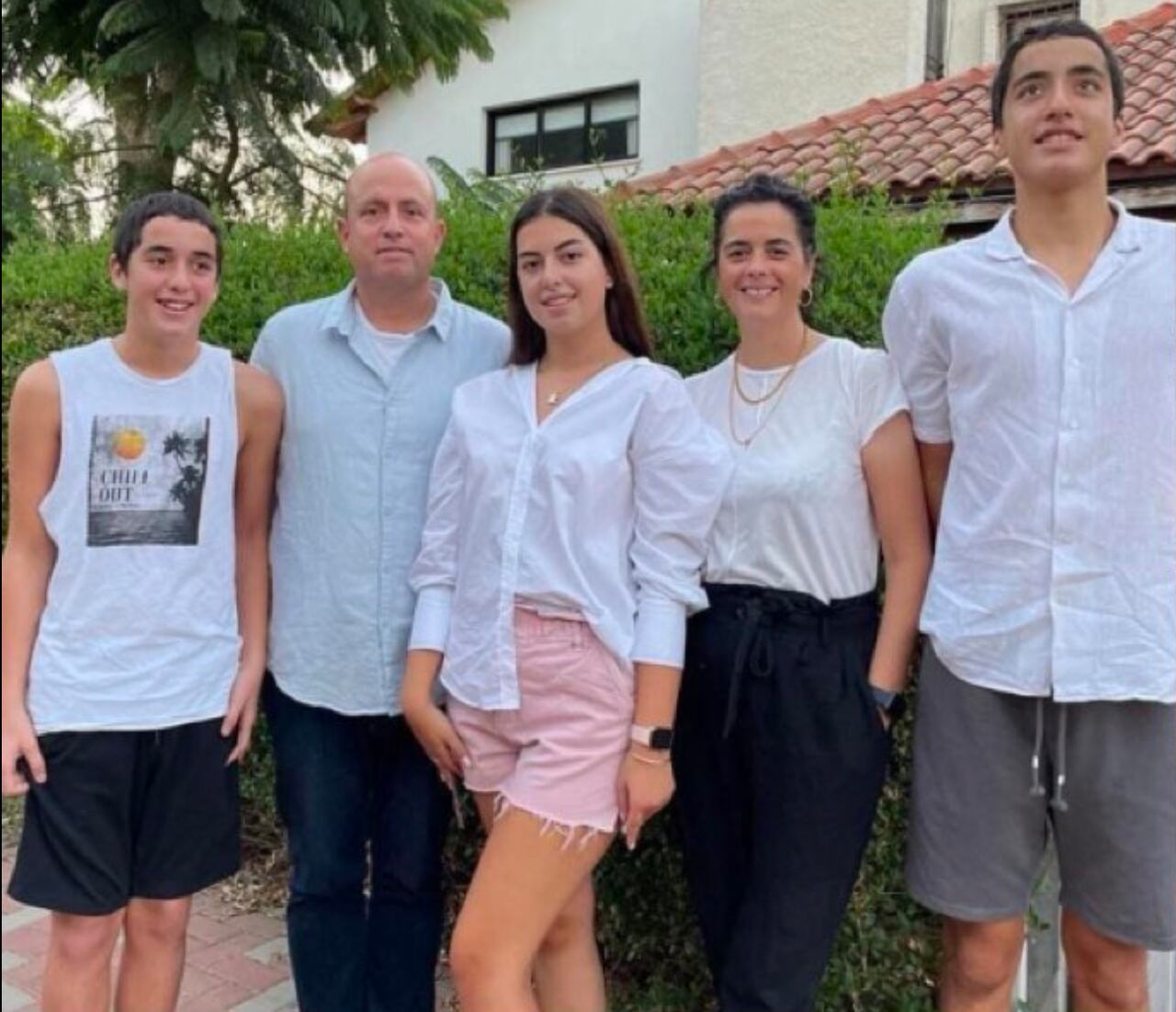 Familia Kutz. Foto: Facebook Livnat Kutz.