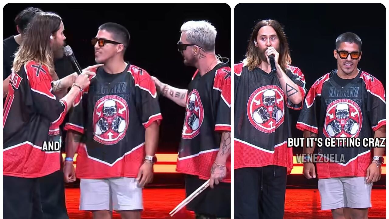 Leto se mostró solidario con la situación que se vive en Venezuela