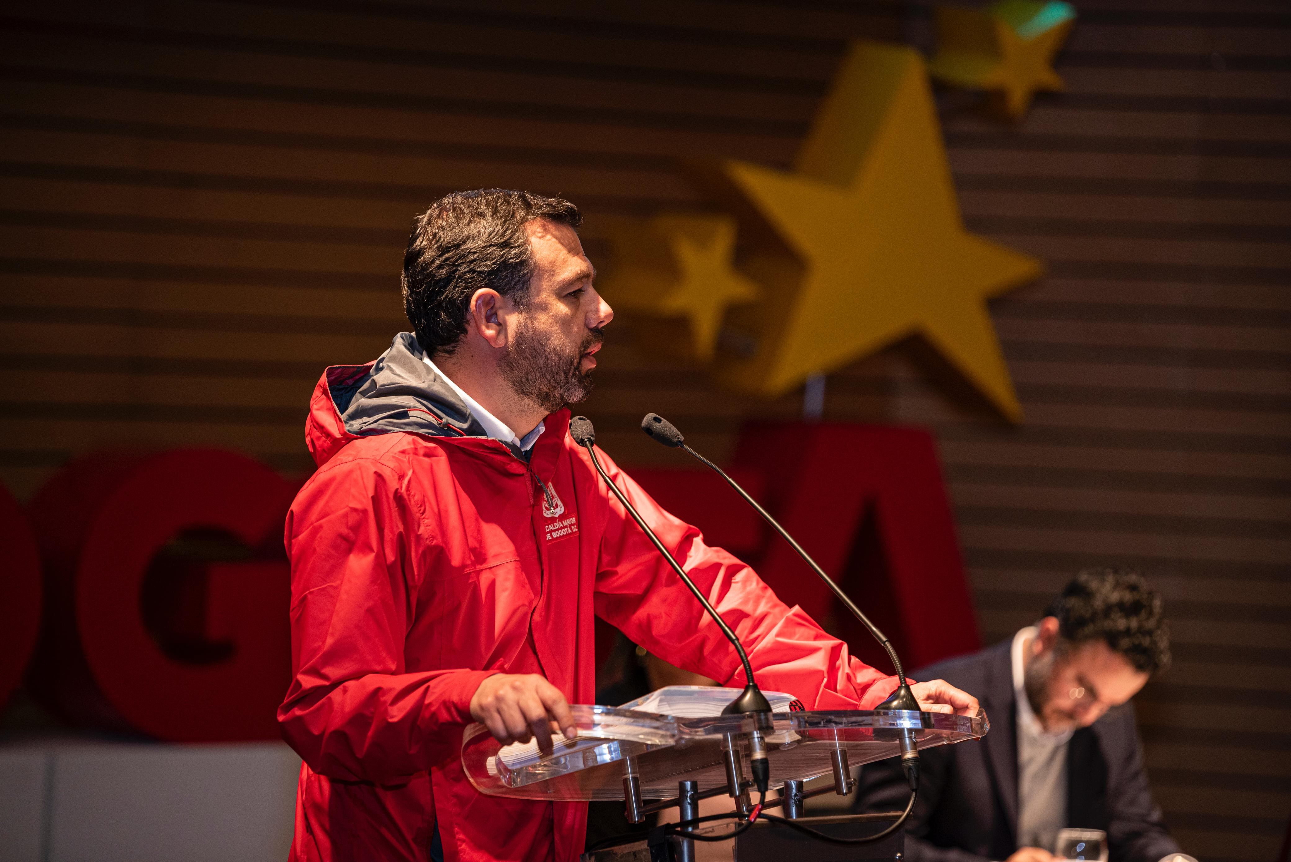 Alcalde Carlos Fernando Galán