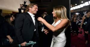 Brad Pitt y Jennifer Aniston fueron una de las parejas más icónicas durante sus cinco años de relación. Foto: Getty