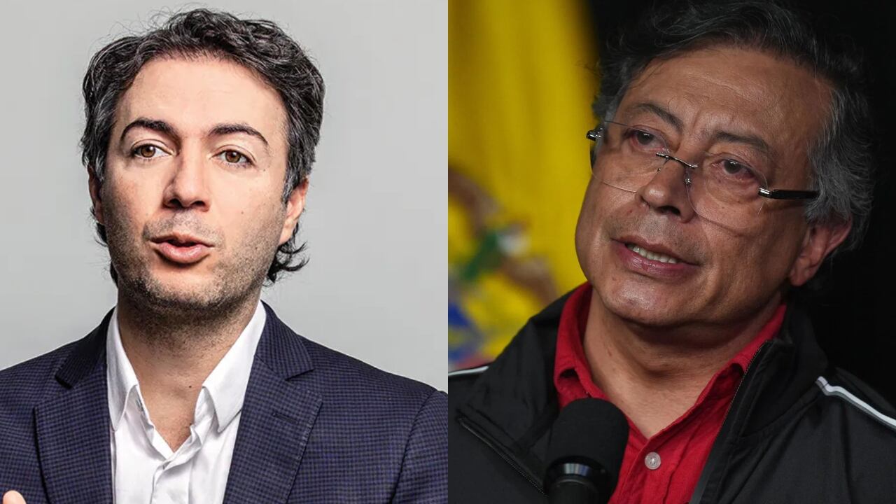 Daniel Quintero y Gustavo Petro.
