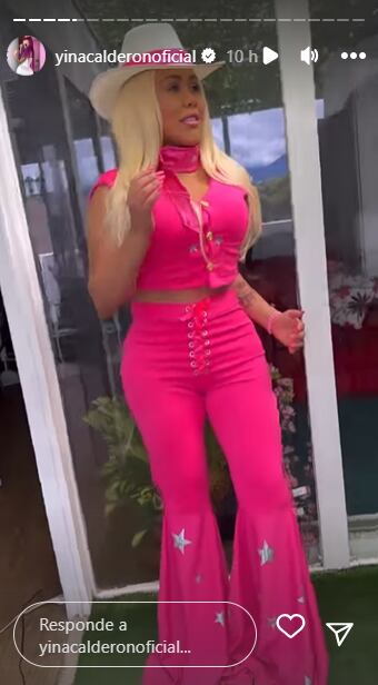 Foto: Instagram @yinacalderonoficial.