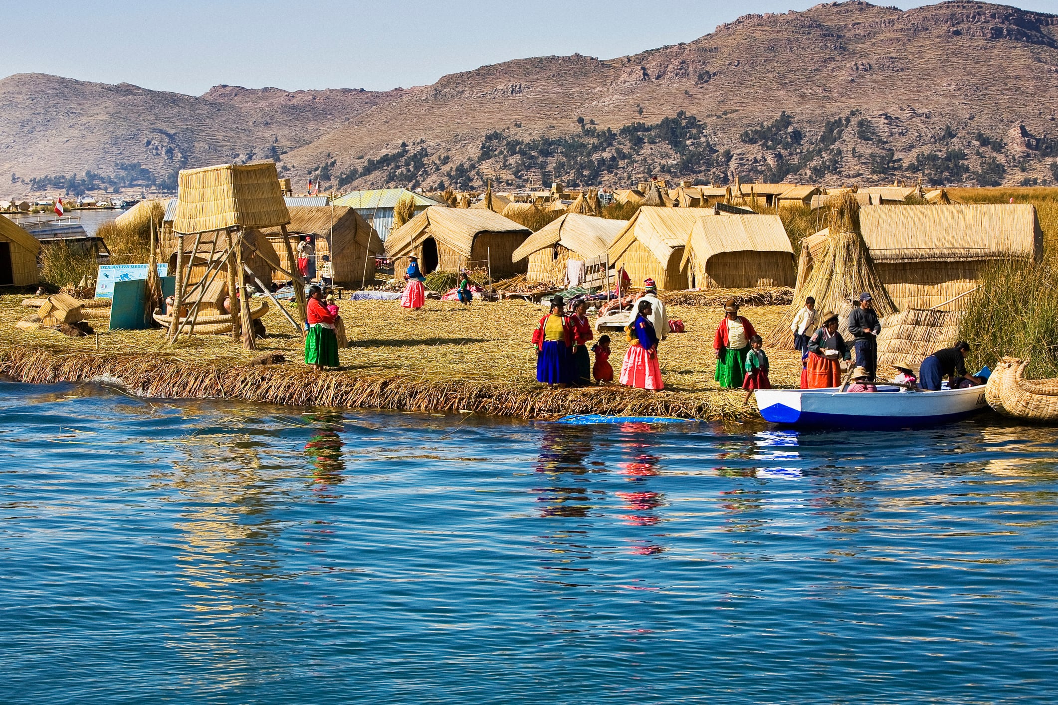 Lago Titicaca, una de las maravillas de Suramérica.