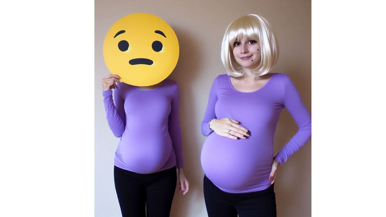 Disfraz mujer embarazada