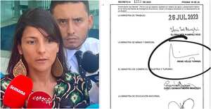 Exministra Irene Vélez - decreto