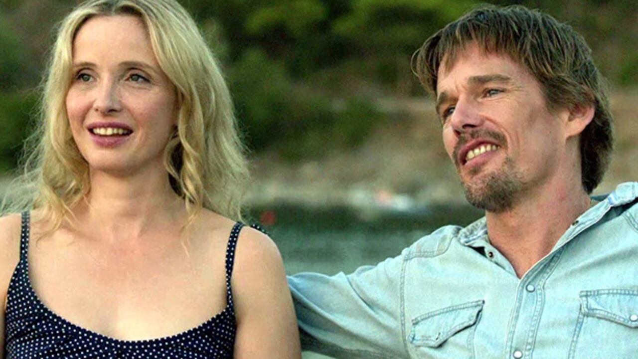Julie Delpy e Ethan Hawke han interpretado ya tres veces a esta pareja. Las tres cintas son un homenaje a la conversación.