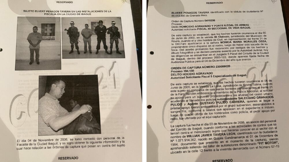 Deyanira Gómez y su expareja de las Farc