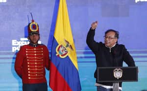 Presidente Gustavo Petro en el acto de perdón del Estado por los falsos positivos
Discurso 3 septiembre 2023