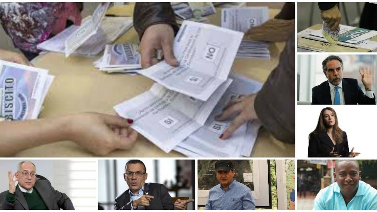 Leyner Palacios, víctima de la masacre de Bojayá, y varios congresistas que defendieron el No y el Sí en el plebiscito reflexionaron tren años después de la votación.