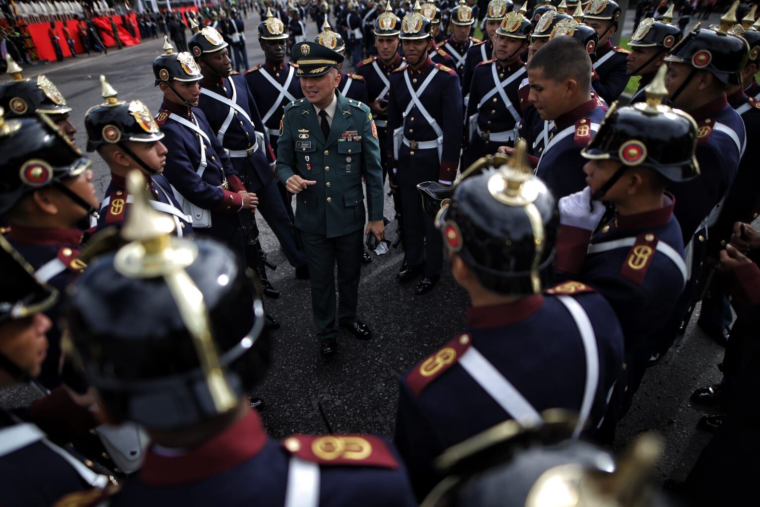 Desfile Militar 20 de julio de 2022 en la Avenida Boyaca, con la presencia del Presidente Ivan Duque