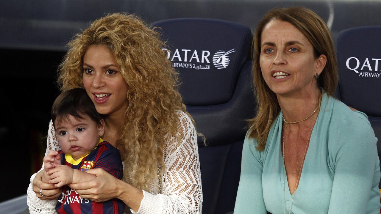 Cuando Piqué le contó a su familia que se había enamorado de la colombiana, Montserrat “quedó en shock”, no era la nuera deseada. (Photo by Europa Press/Europa Press via Getty Images)