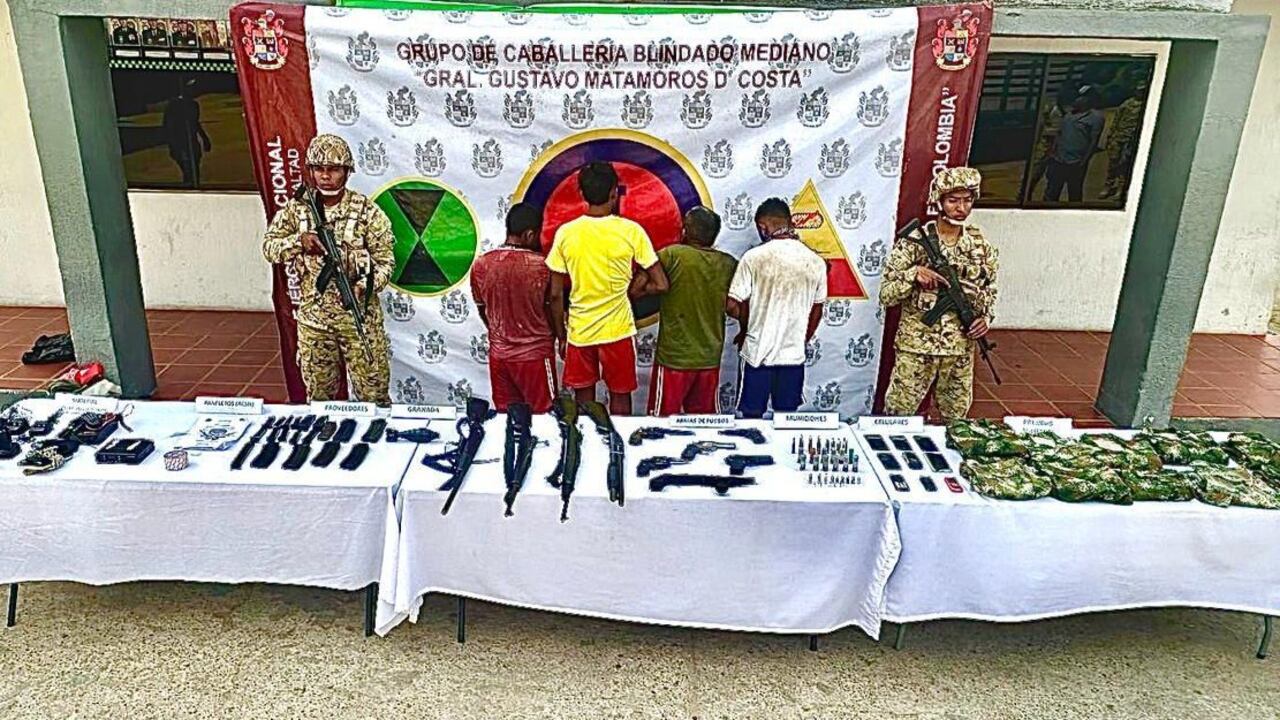 Operación en contra de Los Pachenca en La Guajira.