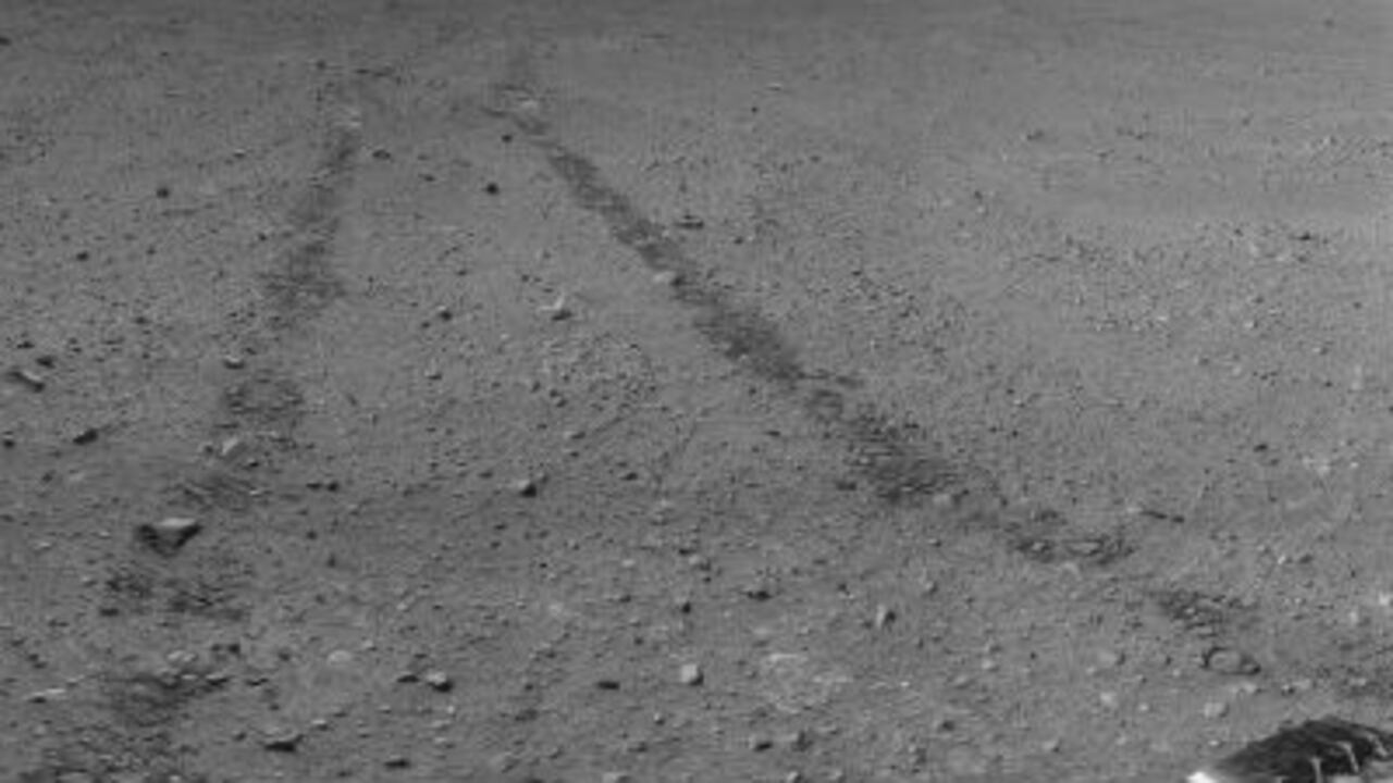 Imágenes de Marte enviadas por el robot 'Curiosity'