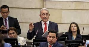 Álvaro Uribe, senador del Centro Democrático