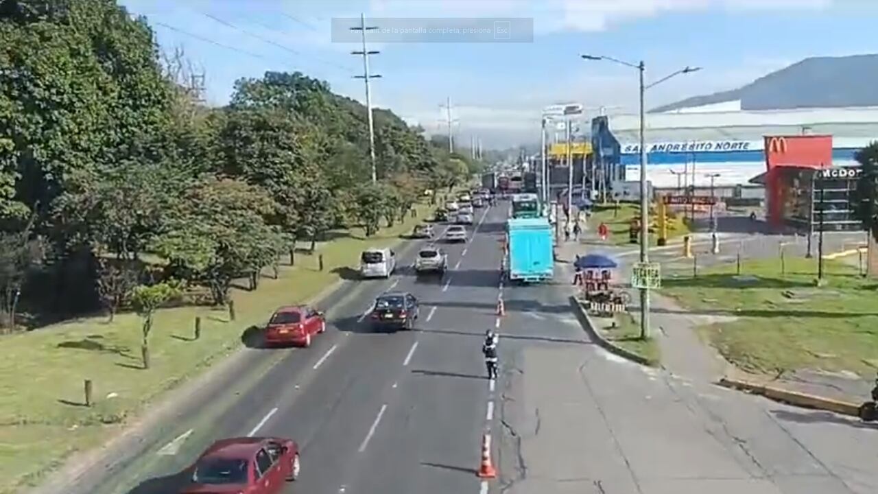Así avanza la movilidad en la ciudad de Bogotá.