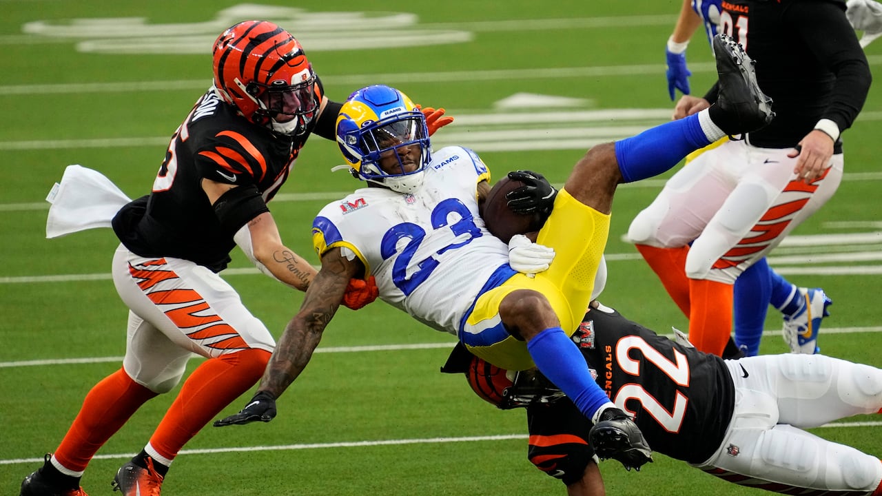 Rams vs. Bengals en el primer cuarto del Superbowl