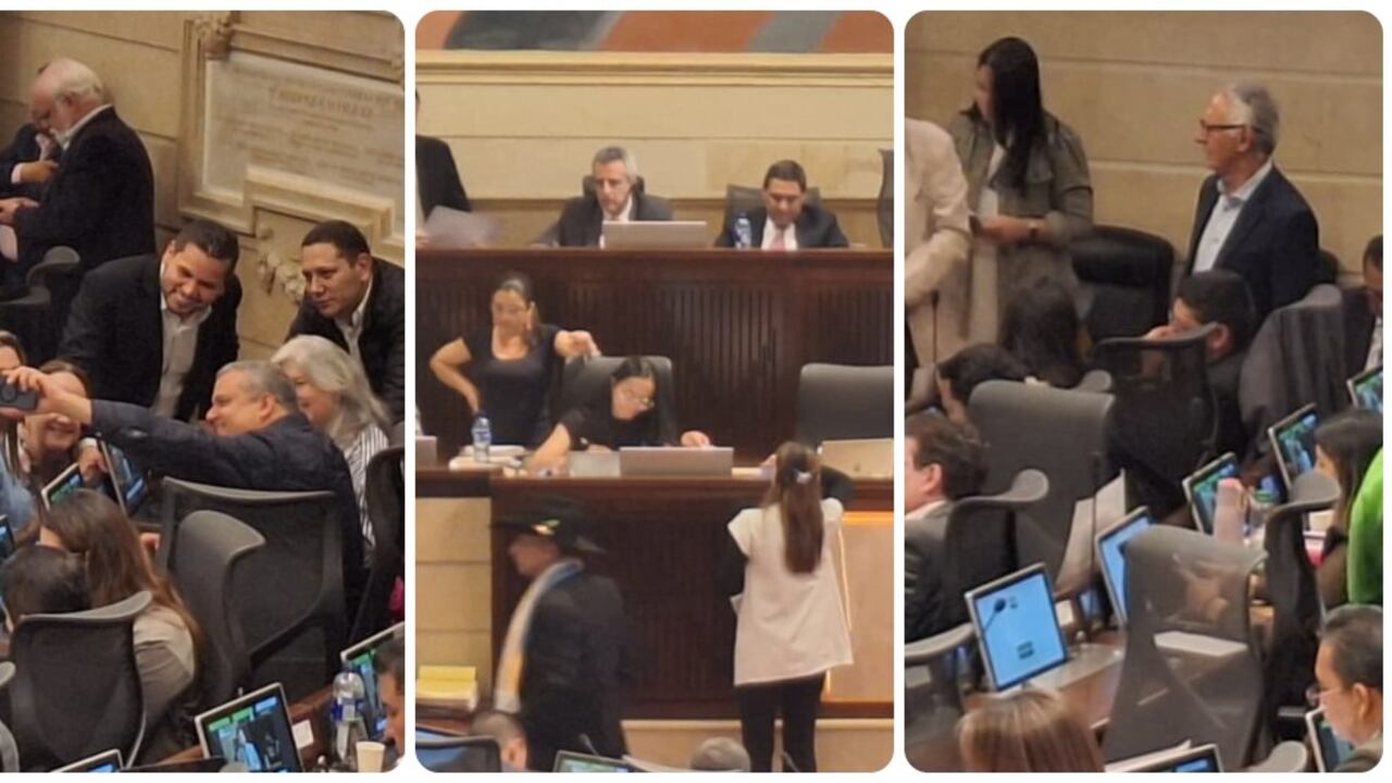 Los ministros de Gustavo Petro en el Congreso durante la reforma a la salud.