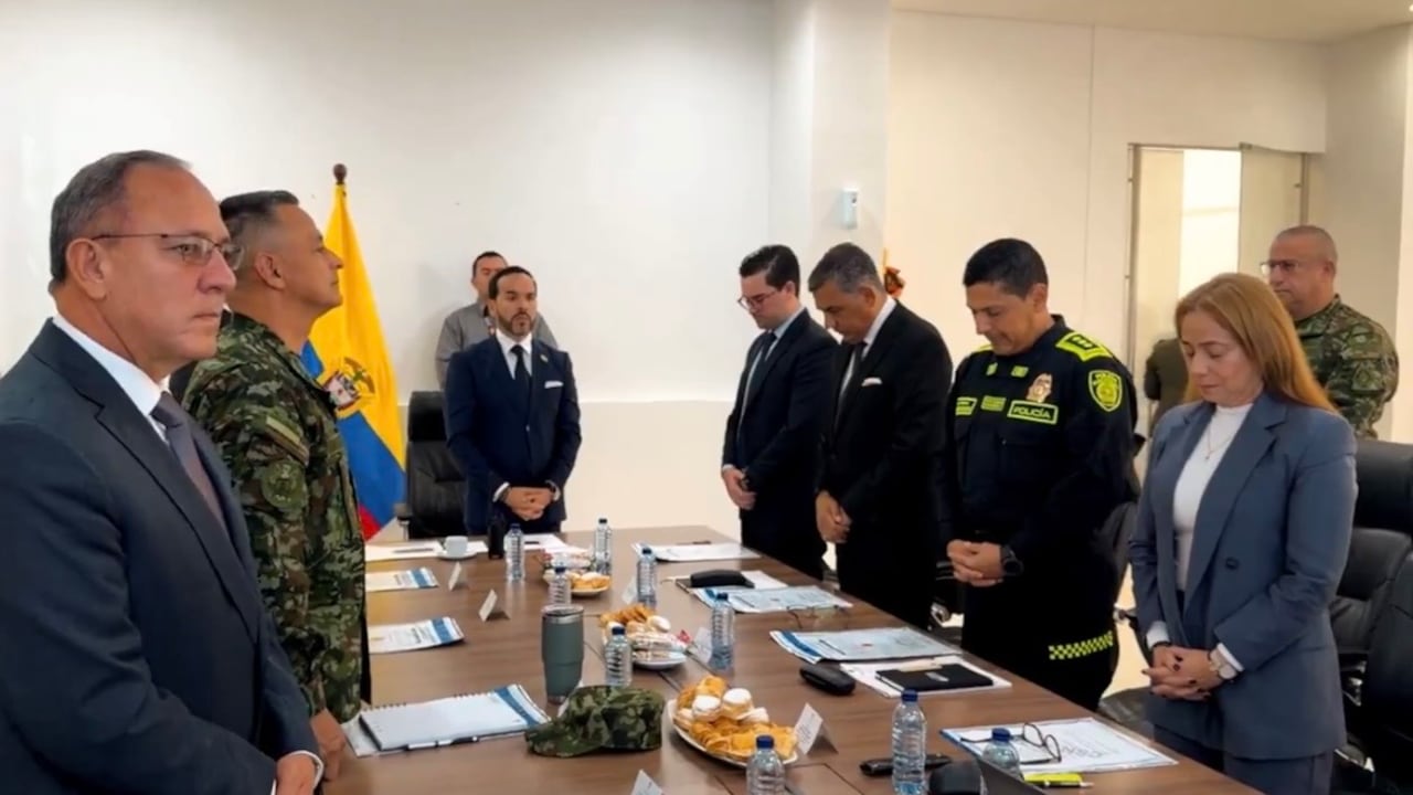 Abelardo De La Espriella en el Consejo Nacional de Seguridad.