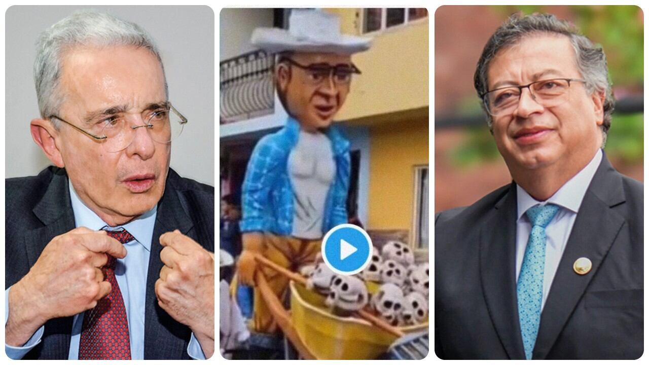 Álvaro Uribe se pronunció sobre los trinos del presidente Gustavo Petro del Carnaval de Negros y Blancos.