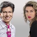 La molestia de Margarita Rosa por crítica de Claudia López a Petro