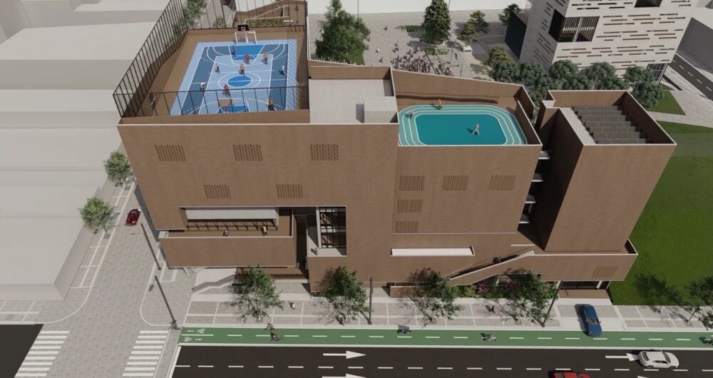 Así quedará el Centro de Talento Creativo. Será un espacio de formación en convenio con el Sena.