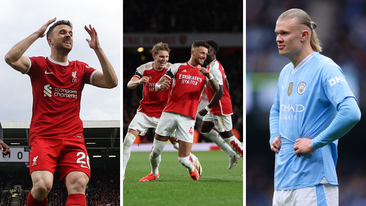 Cinco jornadas le restan a la Premier League 2023/2024