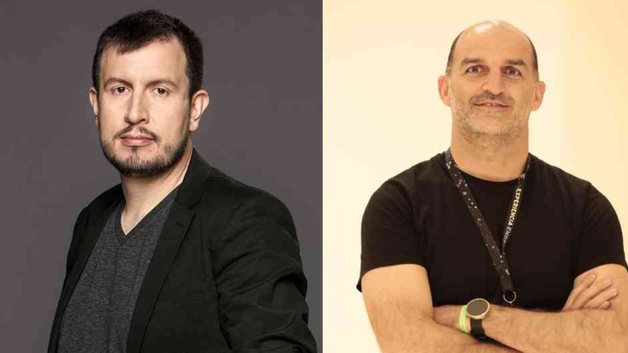 Alex Torrenegra, empresario e inversionista colombiano, y Diego Noriega, emprendedor argentino. Cortesía.